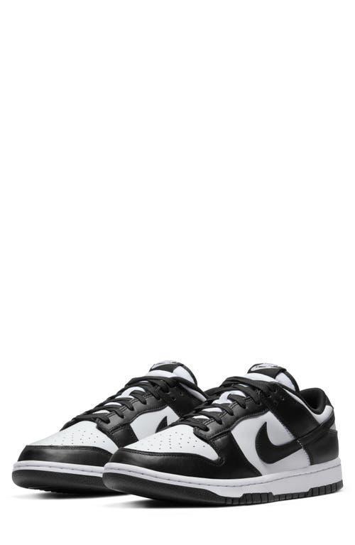 Nike Mens Nike Dunk Low - Mens Shoes White/Black/White Product Image