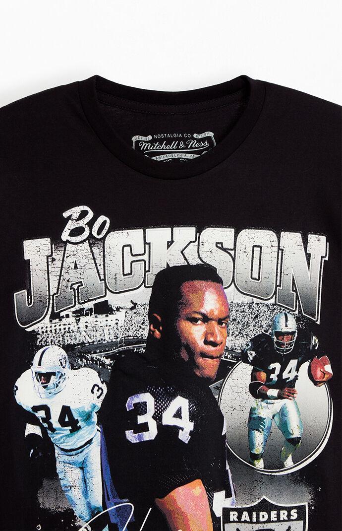 Mitchell & Ness Mens Bo Jackson Raiders T-Shirt Product Image