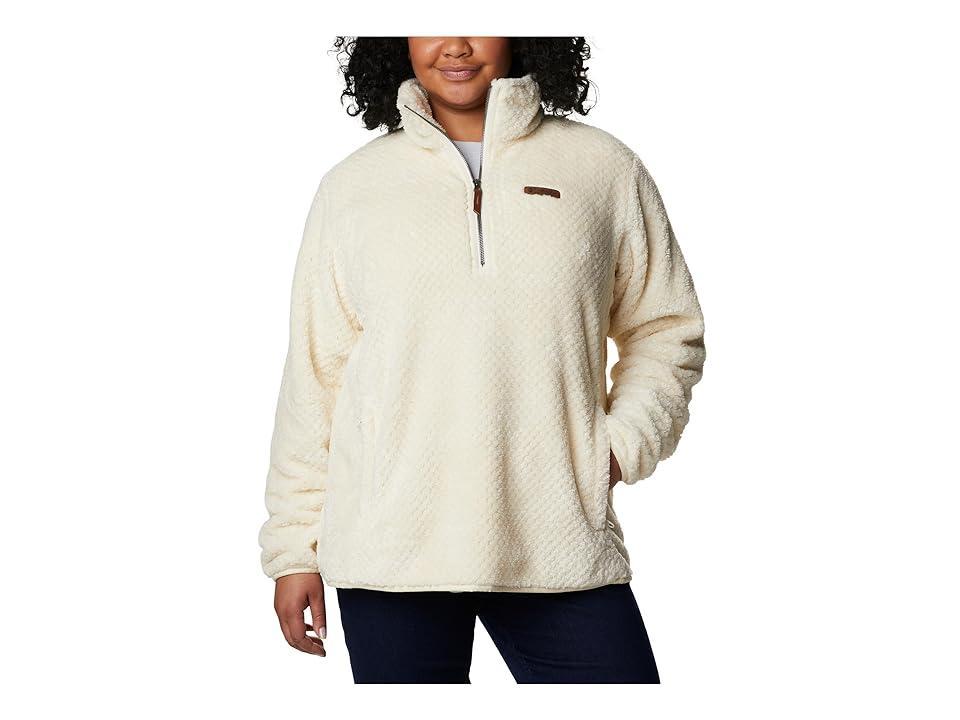 Columbia Womens Fire Side Quarter Zip Sherpa Fleece - Plus Size- Product Image