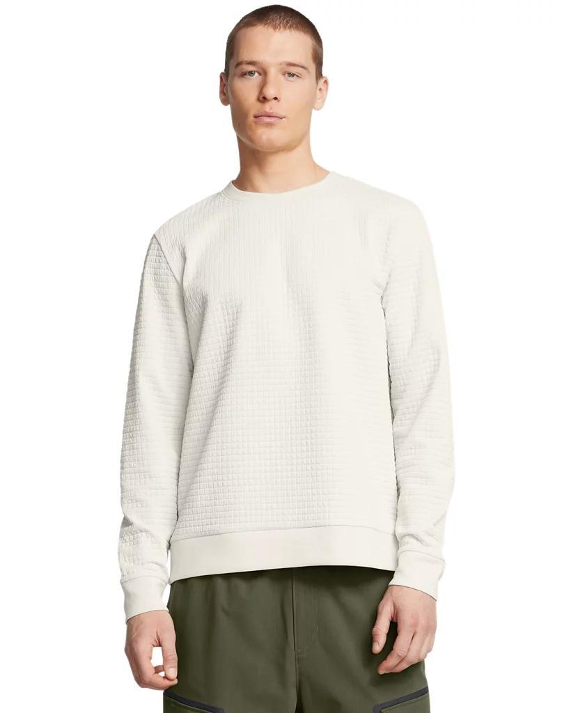 Men's UA Unstoppable Fleece Grid Crew Product Image