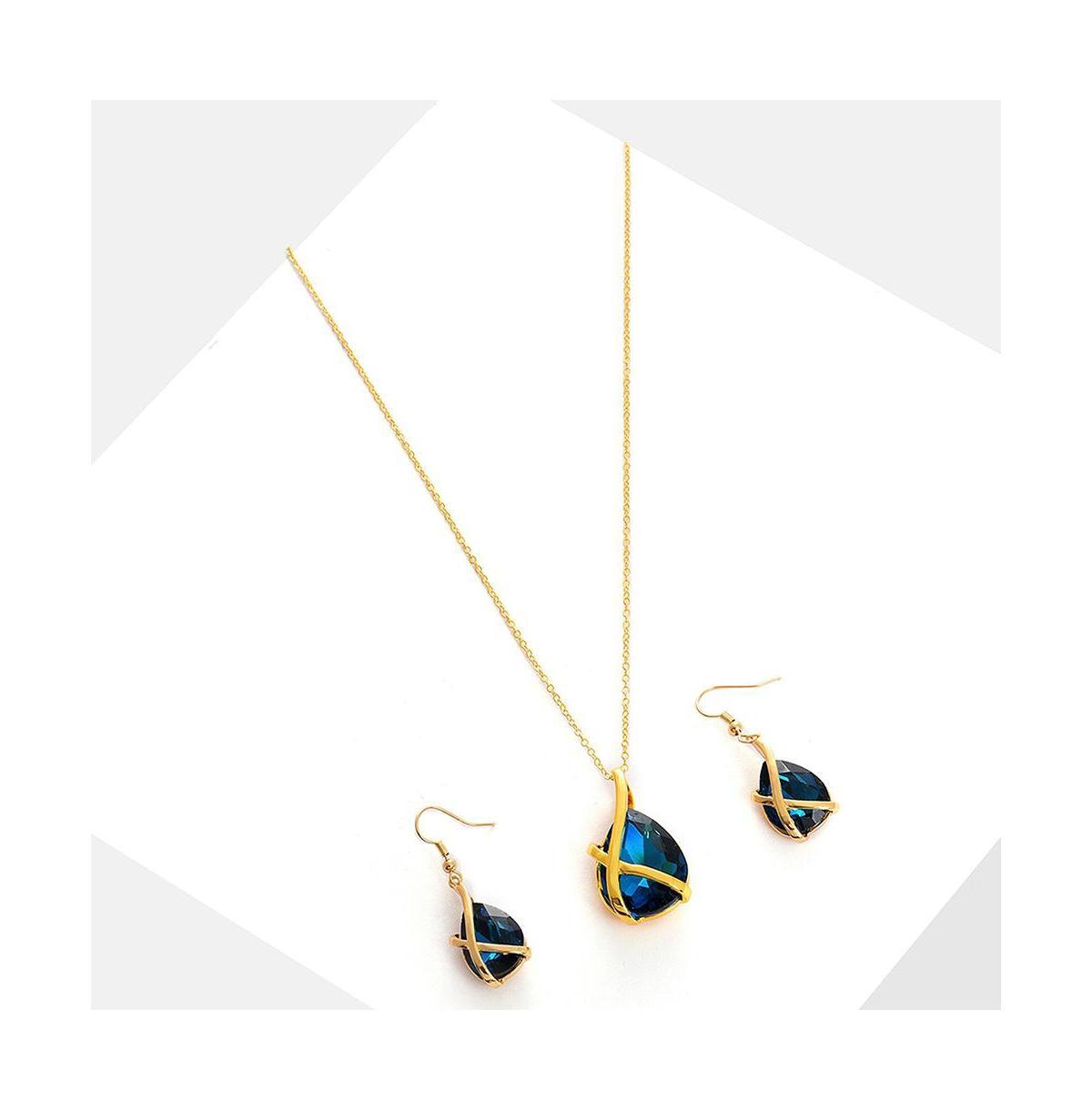 Sohi Womens Teardrop Jewellery Set Product Image