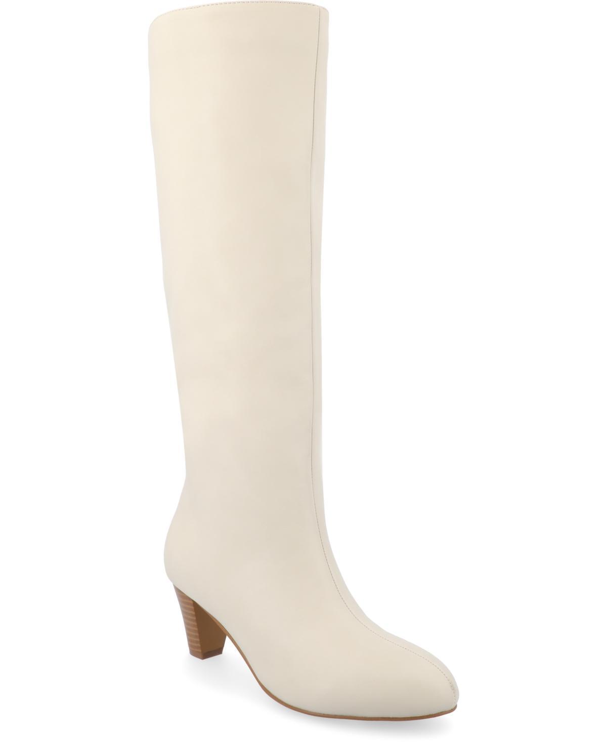 Journee Collection Tru Comfort Foam Womens Jovey Knee High Boots Med Beige Product Image