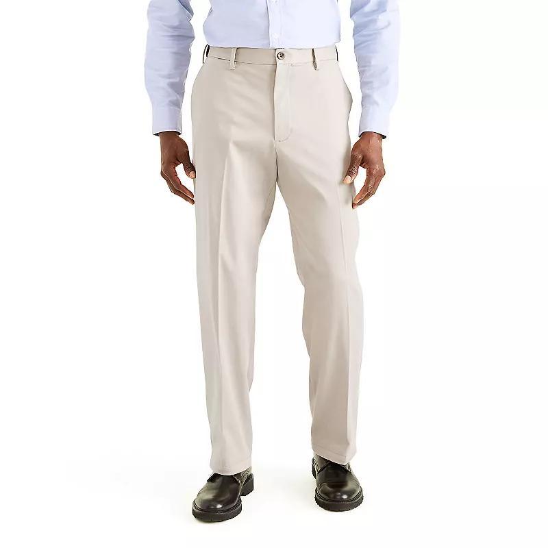 Mens Dockers Stretch Easy Khaki Classic-Fit Flat-Front Pants Product Image