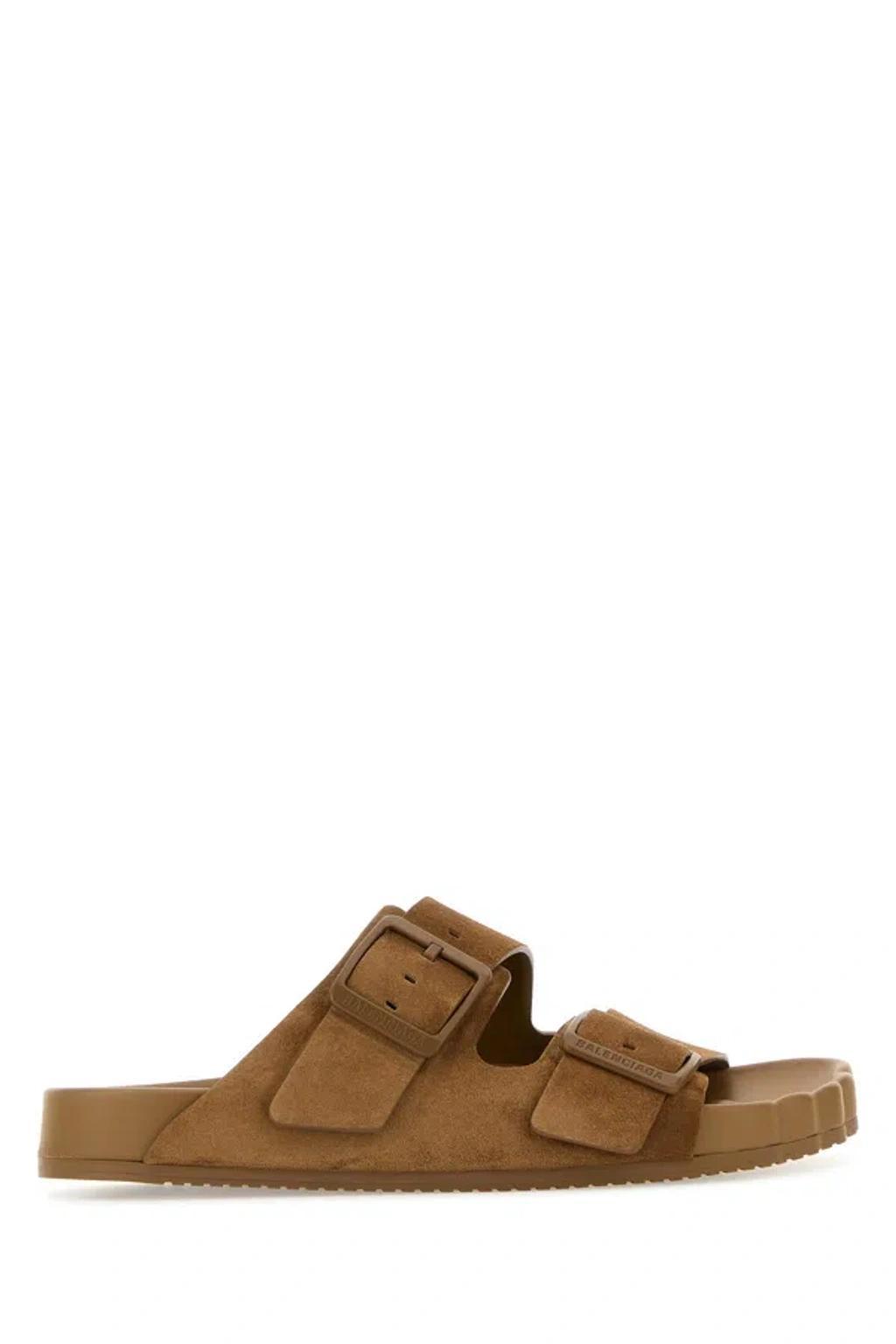 BALENCIAGA Sandals In Brown product image