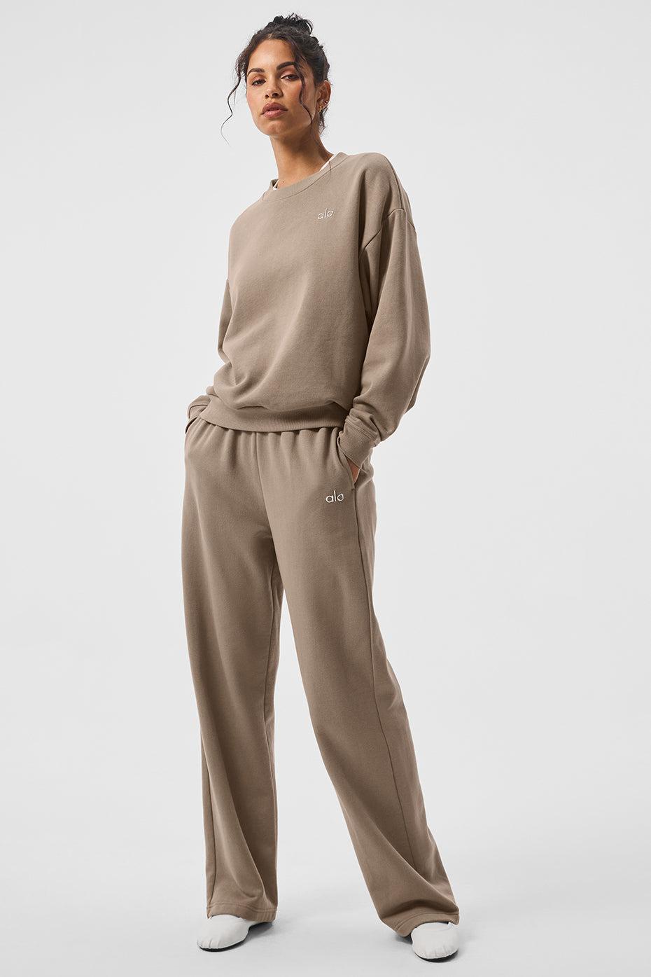 Accolade Straight Leg Sweatpant - Gravel Female product image