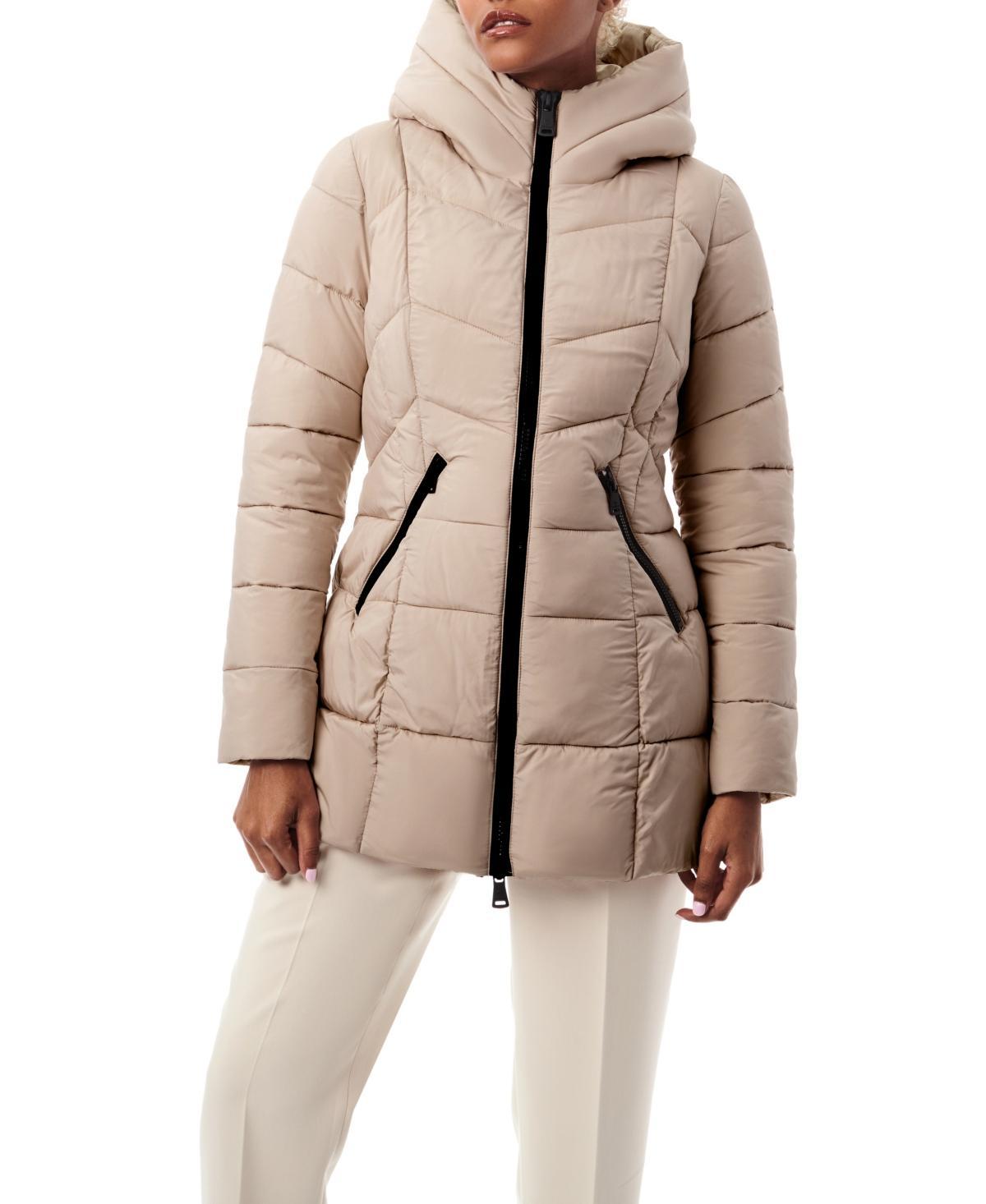 Bernardo Hooded Water Resistant Puffer Jacket Product Image