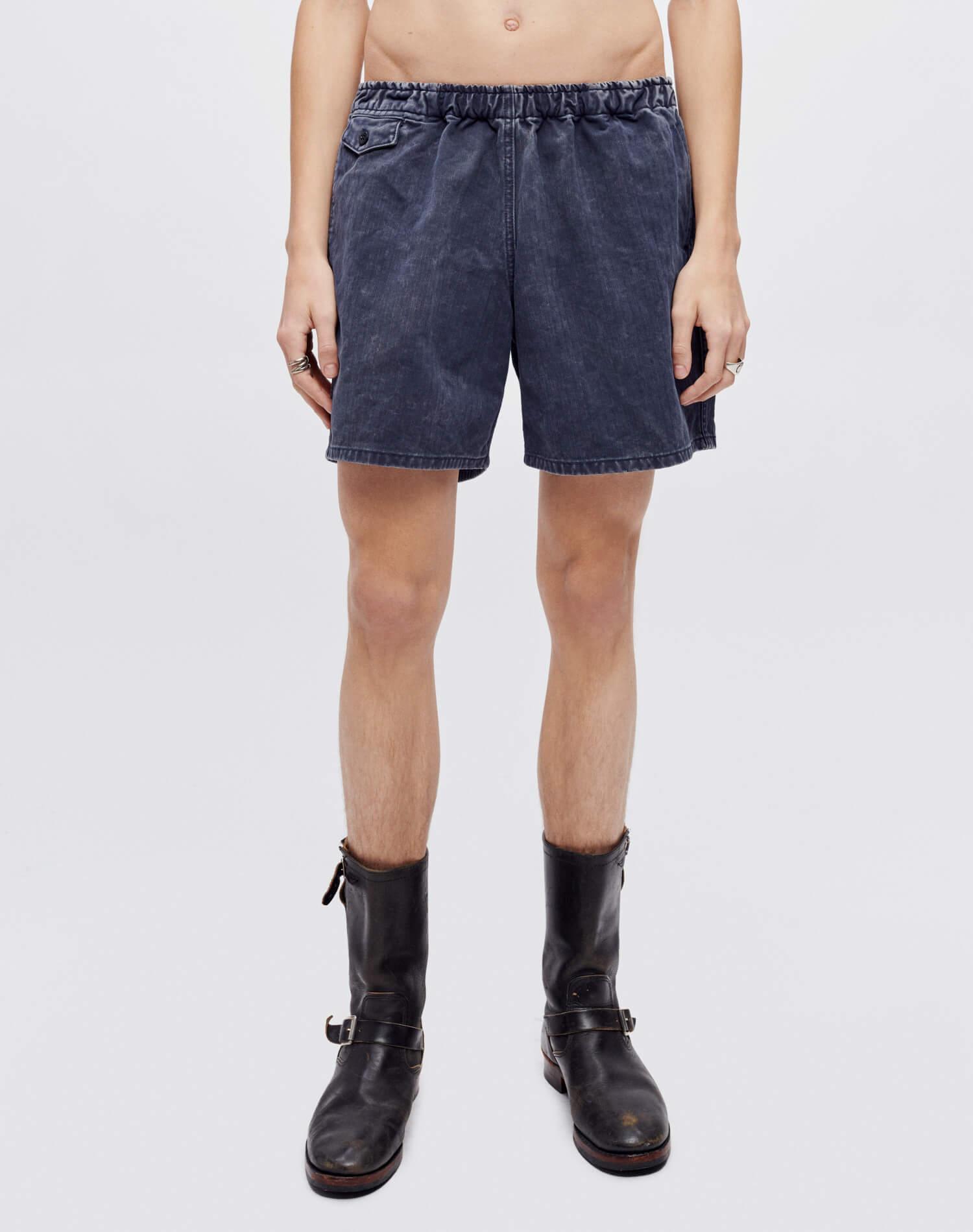 PCH Herringbone Beach Short - Antique Navy Product Image