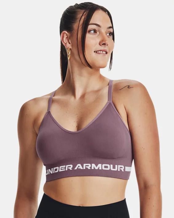 Women's UA Seamless Low Long Sports Bra Product Image