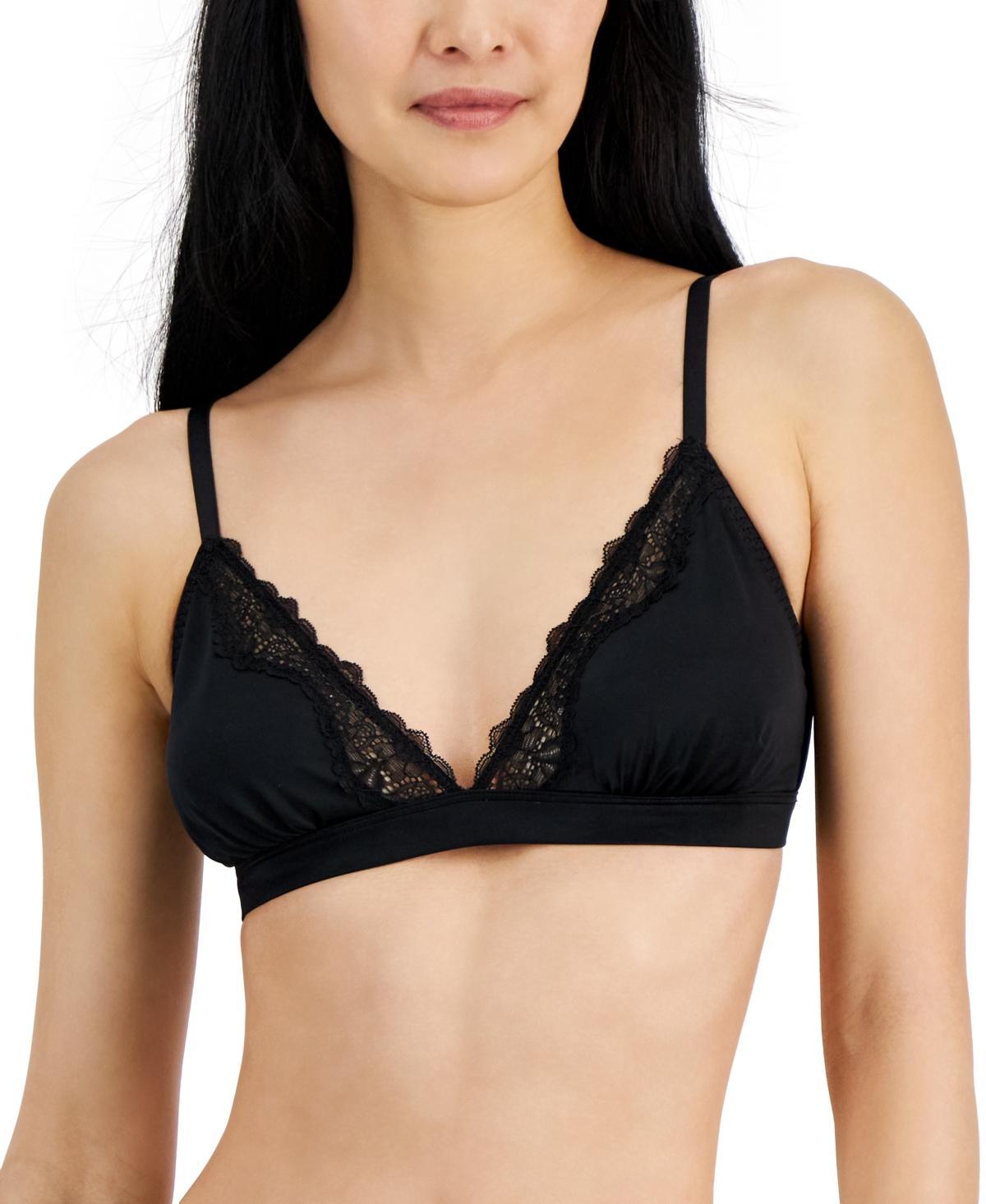 I.n.c. International Concepts Womens Satin Micro Bralette, Created for Macys Product Image