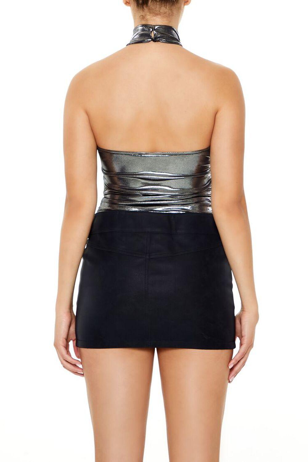 Metallic Halter Top | Forever 21 Product Image