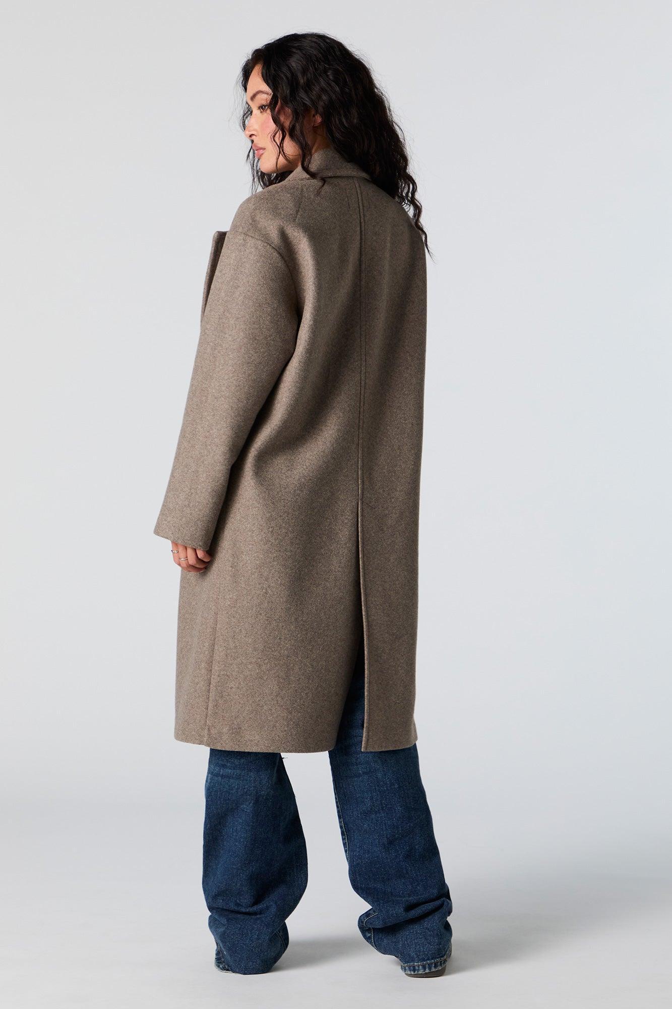 Single Button Midi Coat Female Product Image