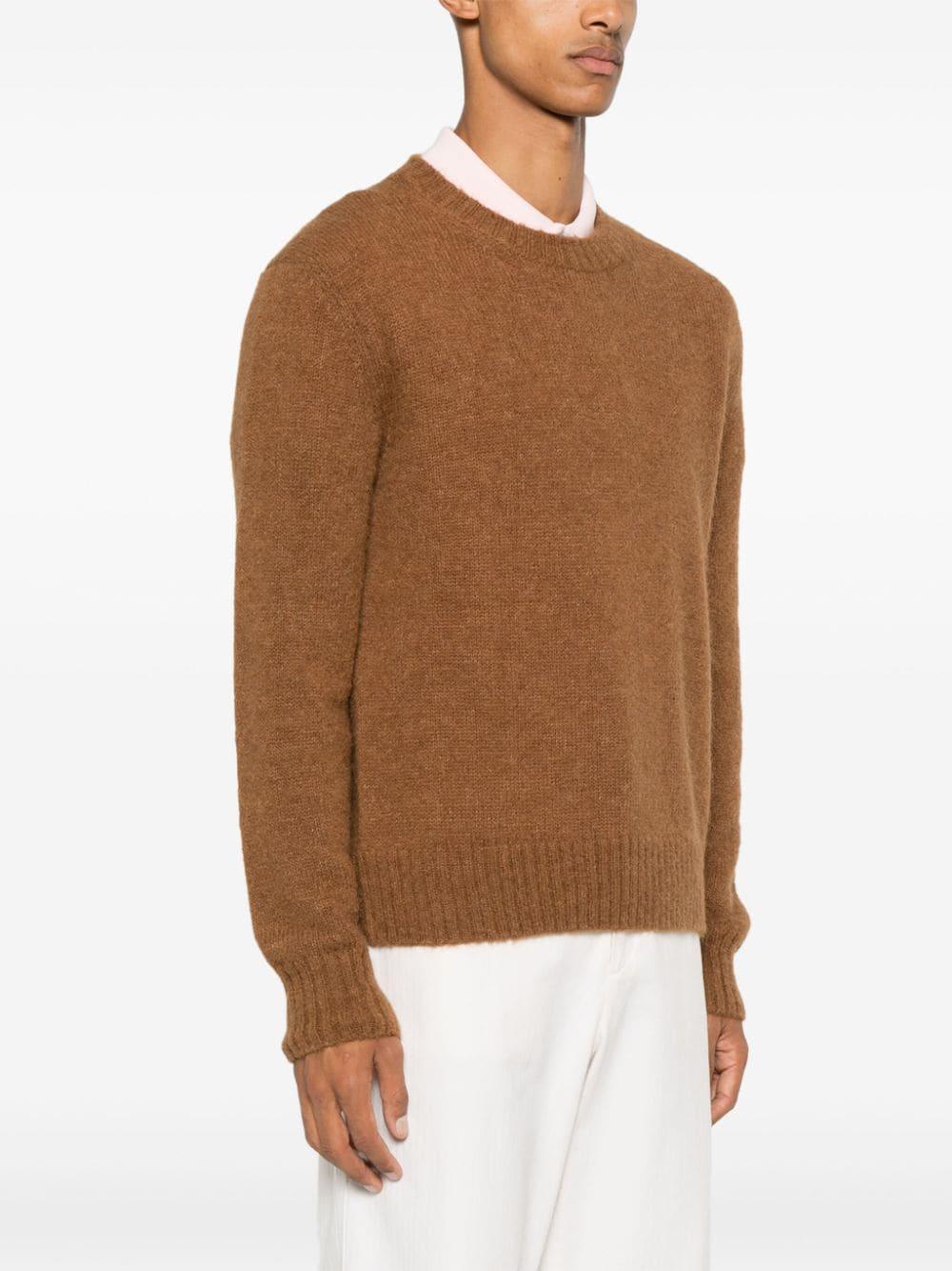 TOM FORD Alpaca-blend Sweater In Brown Product Image