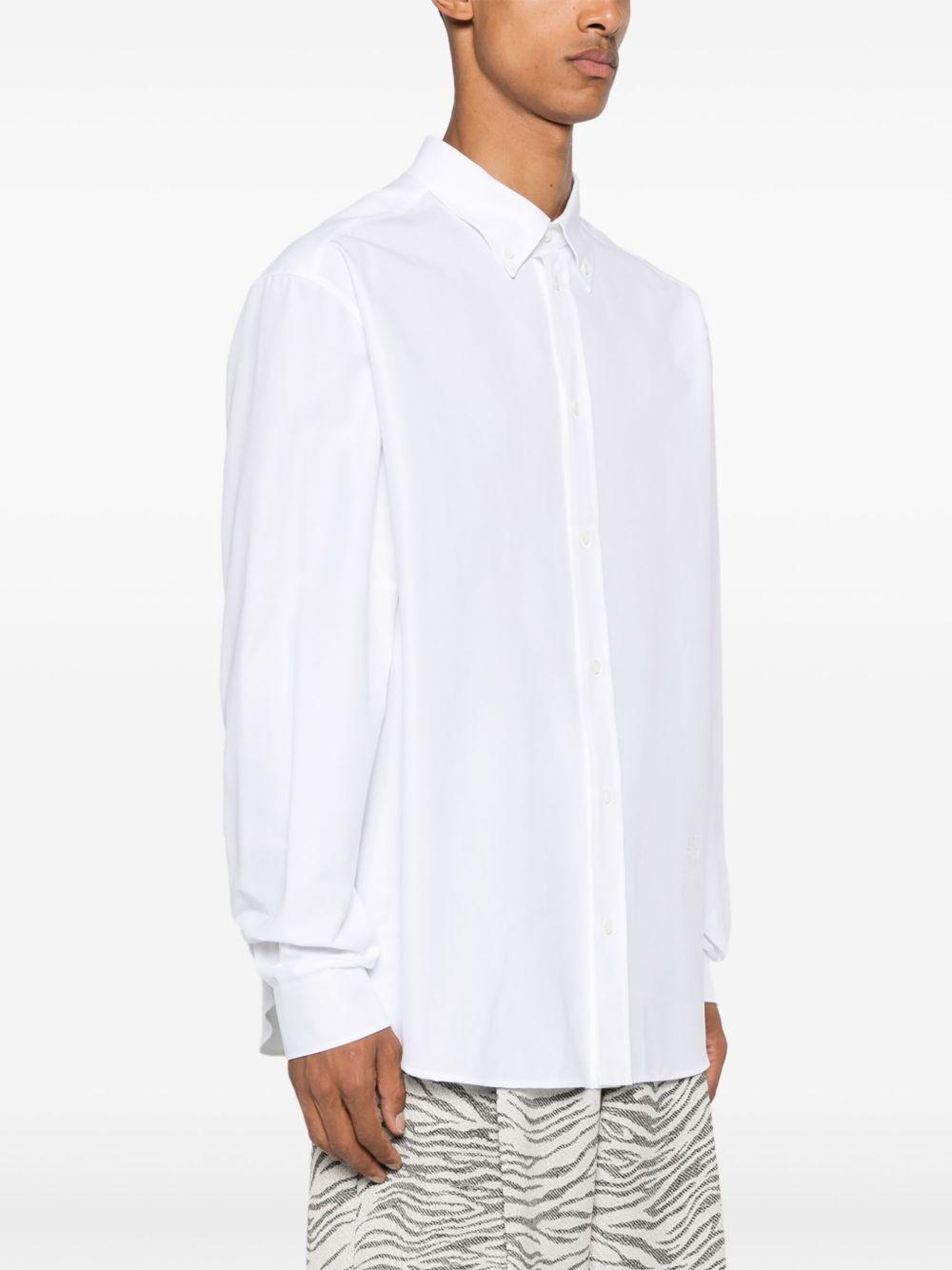 LOEWE Cotton Shirt In White Product Image