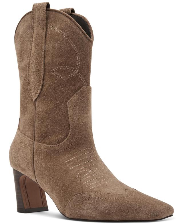 Steve Madden Womens Josefine Blade Heel Western Dress Booties Product Image