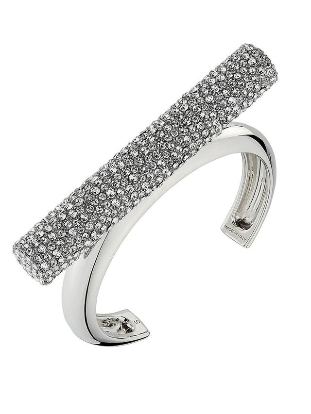 Womens Cross Bar Cuff Bracelet Product Image