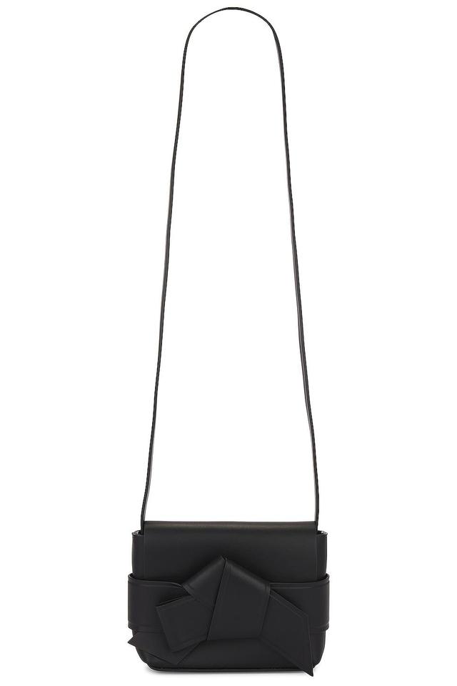 Acne Studios Musubi Wallet Crossbody Bag Black.. Product Image