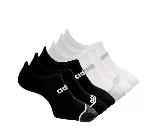 Adidas Womens Superlite Linear 3 Super No Show Socks 6 Pairs Product Image