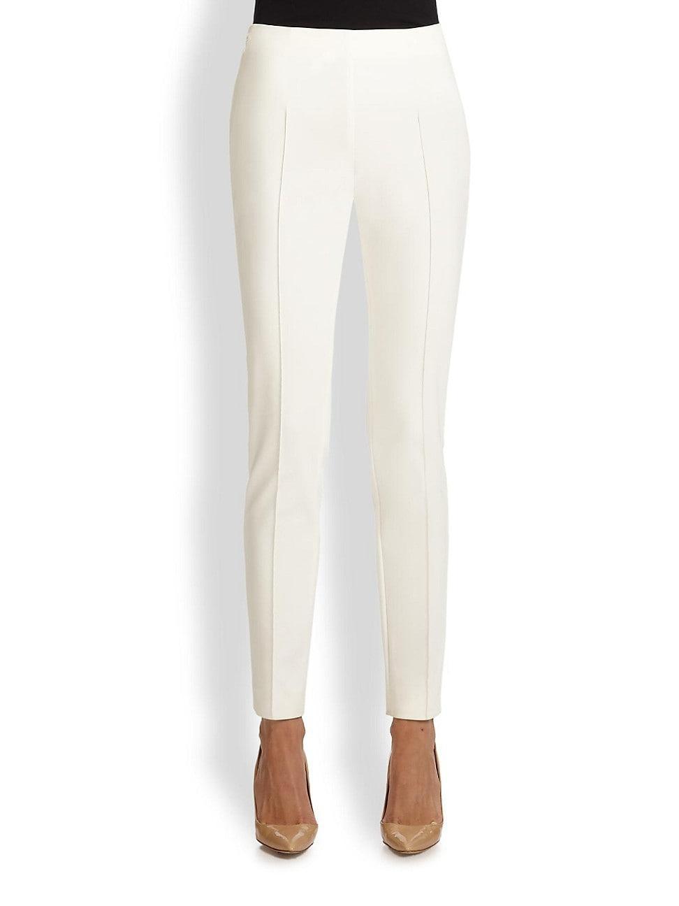 Melissa Skinny Pants, Ivory Product Image