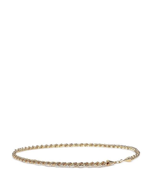 Womens Donna Goldtone Chain Belt Product Image