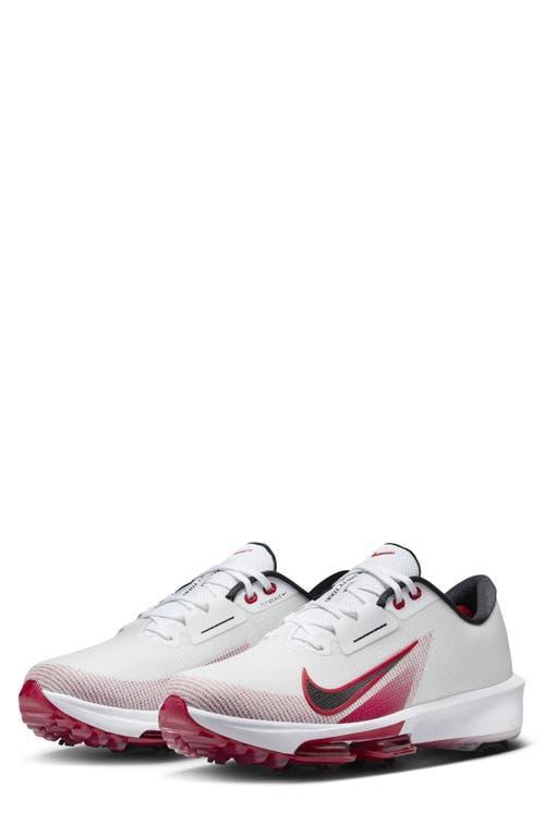 NIKE Men's Air Zoom Infinity Tour 2 Golf Shoes (wide) In White Product Image