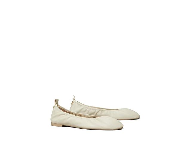 Tory Burch Eddie Ballet 2.0 (Light Cream) Women's Shoes Product Image