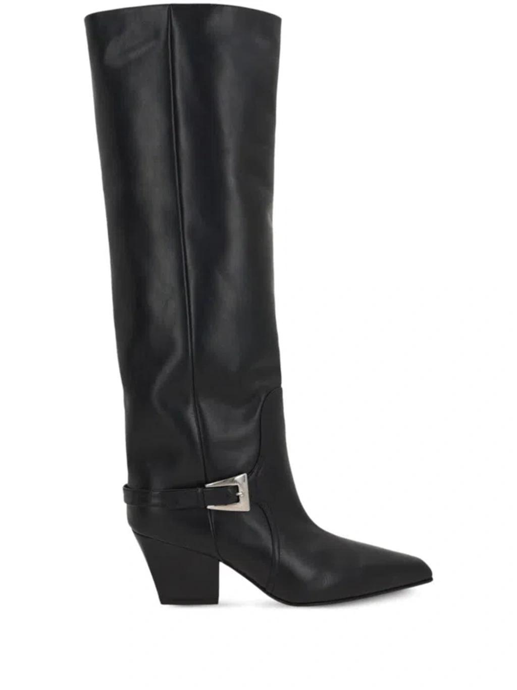 Jane Buckle Boot 60 In Schwarz Product Image