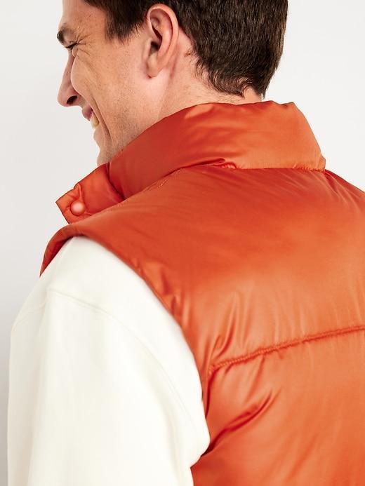 Water-Resistant Puffer Vest Product Image