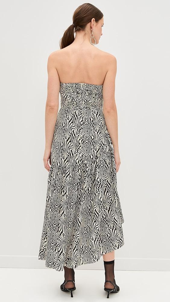 endless rose Strapless Asymmetrical Maxi Dress | Shopbop Product Image