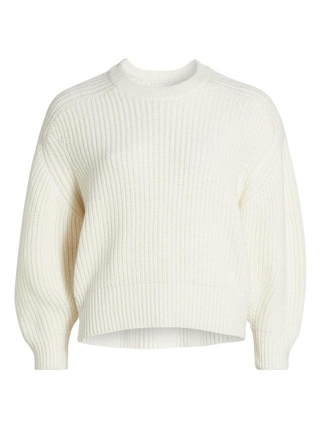 Womens Fishermans Rib Cashmere Sweater Product Image