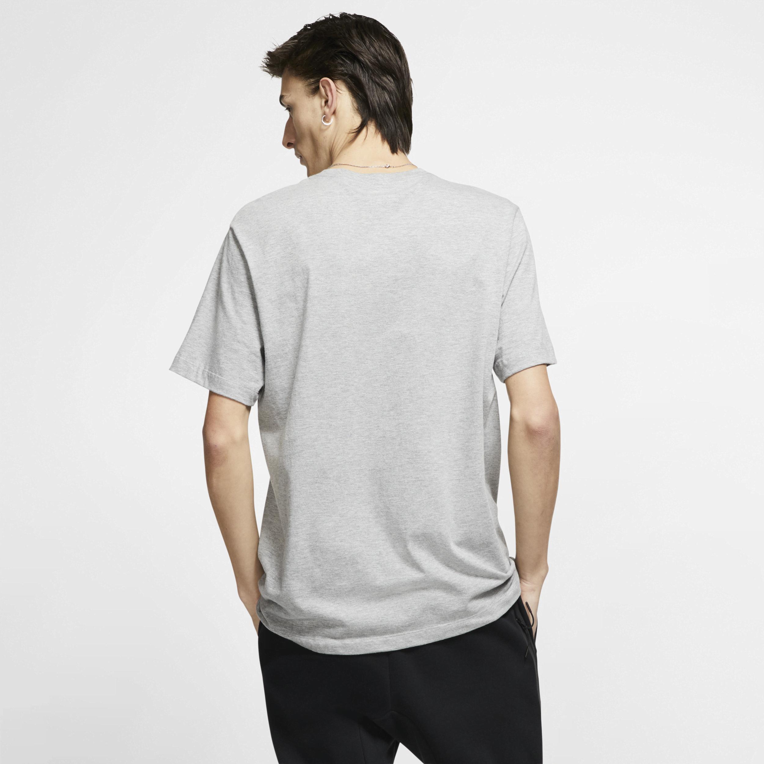 Mens Nike Just Do It Logo Tee Dark Gray Grey Product Image