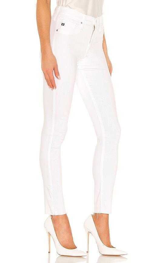 AG Jeans Farrah Ankle White) Women's Jeans Product Image