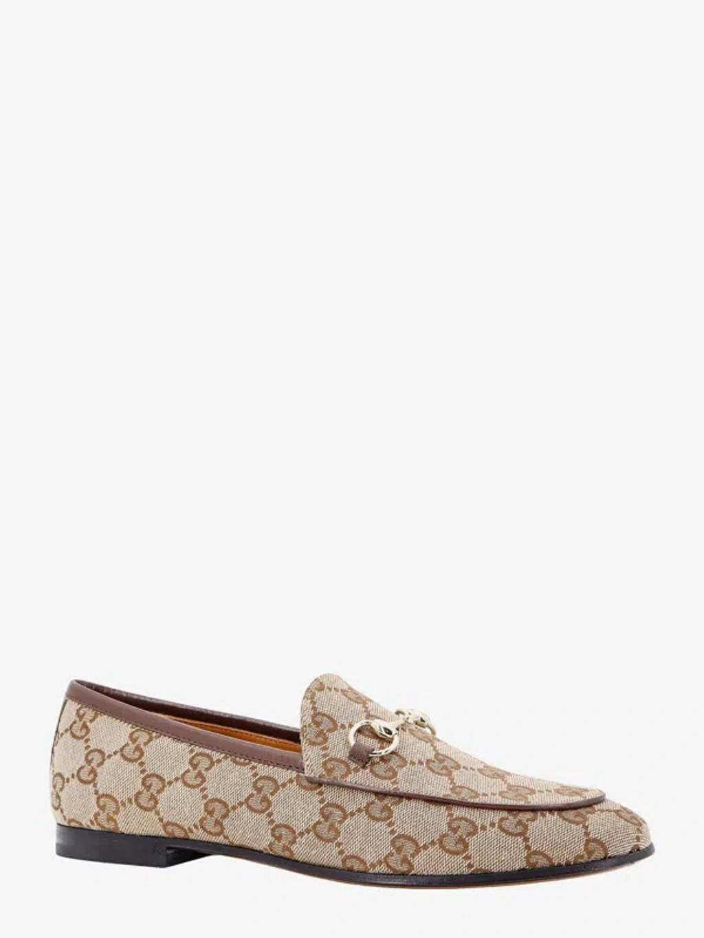 GUCCI Jordaan Maxi Gg Canvas Loafer In Cream Product Image