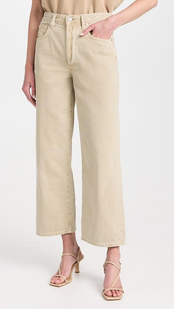 Citizens of Humanity Pina Low Rise Baggy Crop Jeans | Shopbop Product Image