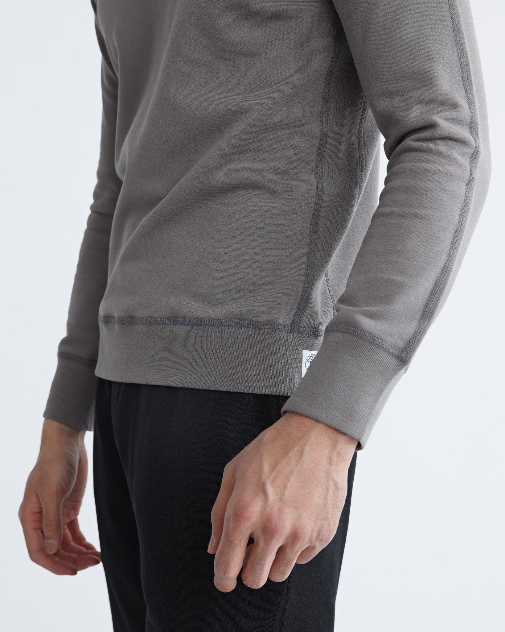 Lightweight Terry Slim Crewneck Male Product Image