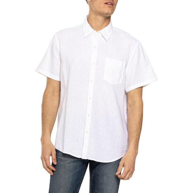 Lucky Brand Ballona 2 Linen Shirt - Short Sleeve Product Image