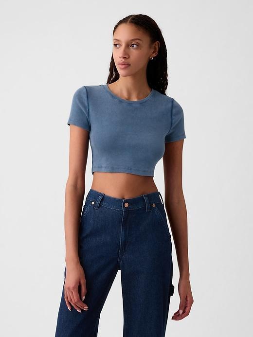 Modern Rib Cropped T-Shirt product image