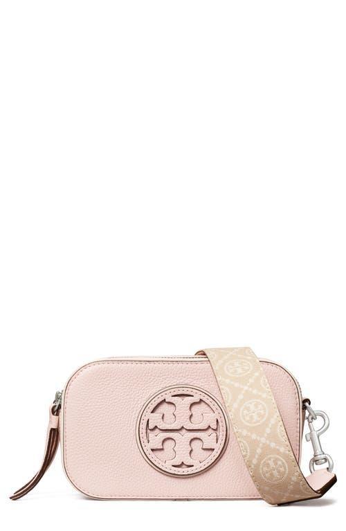 Tory Burch Mini Miller Leather Crossbody Bag Product Image