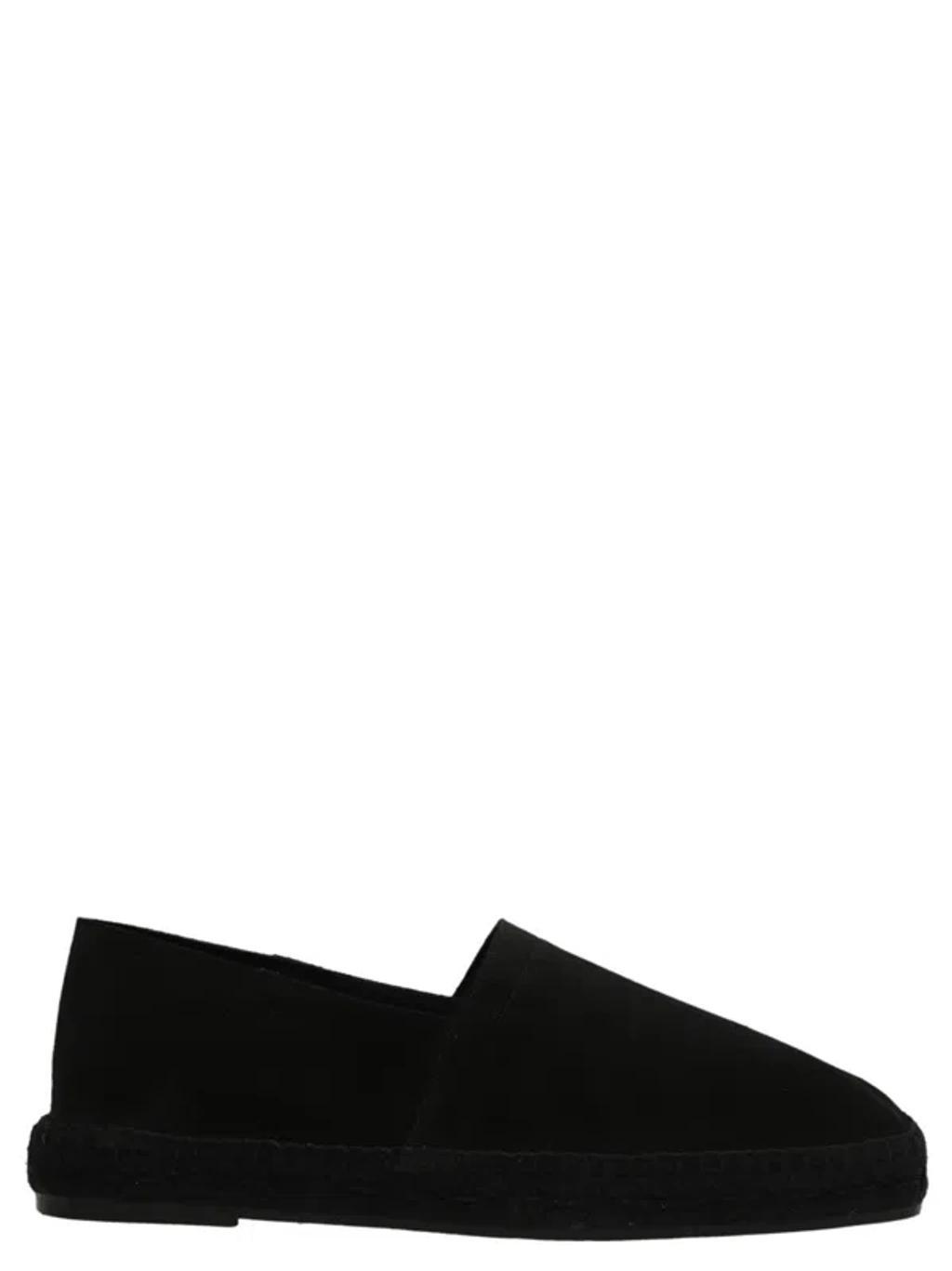 Suede Espadrilles In Black Product Image