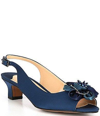 J. Rene Leonelle Slingback Kitten Heel Sandal Product Image