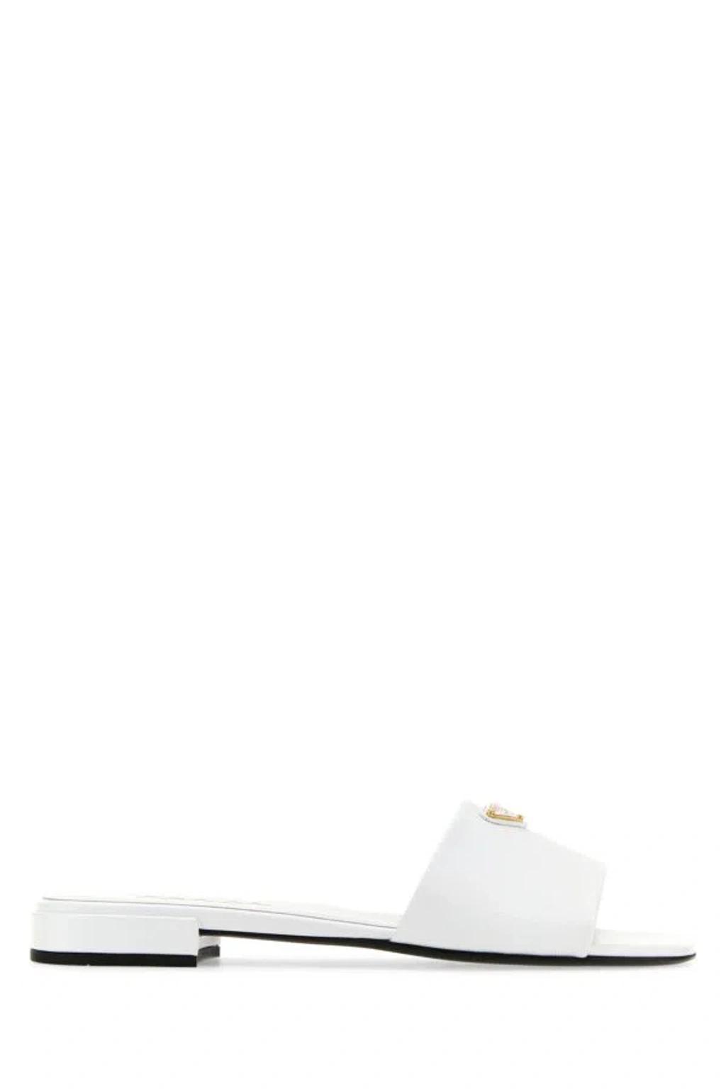 Loavers In White Product Image