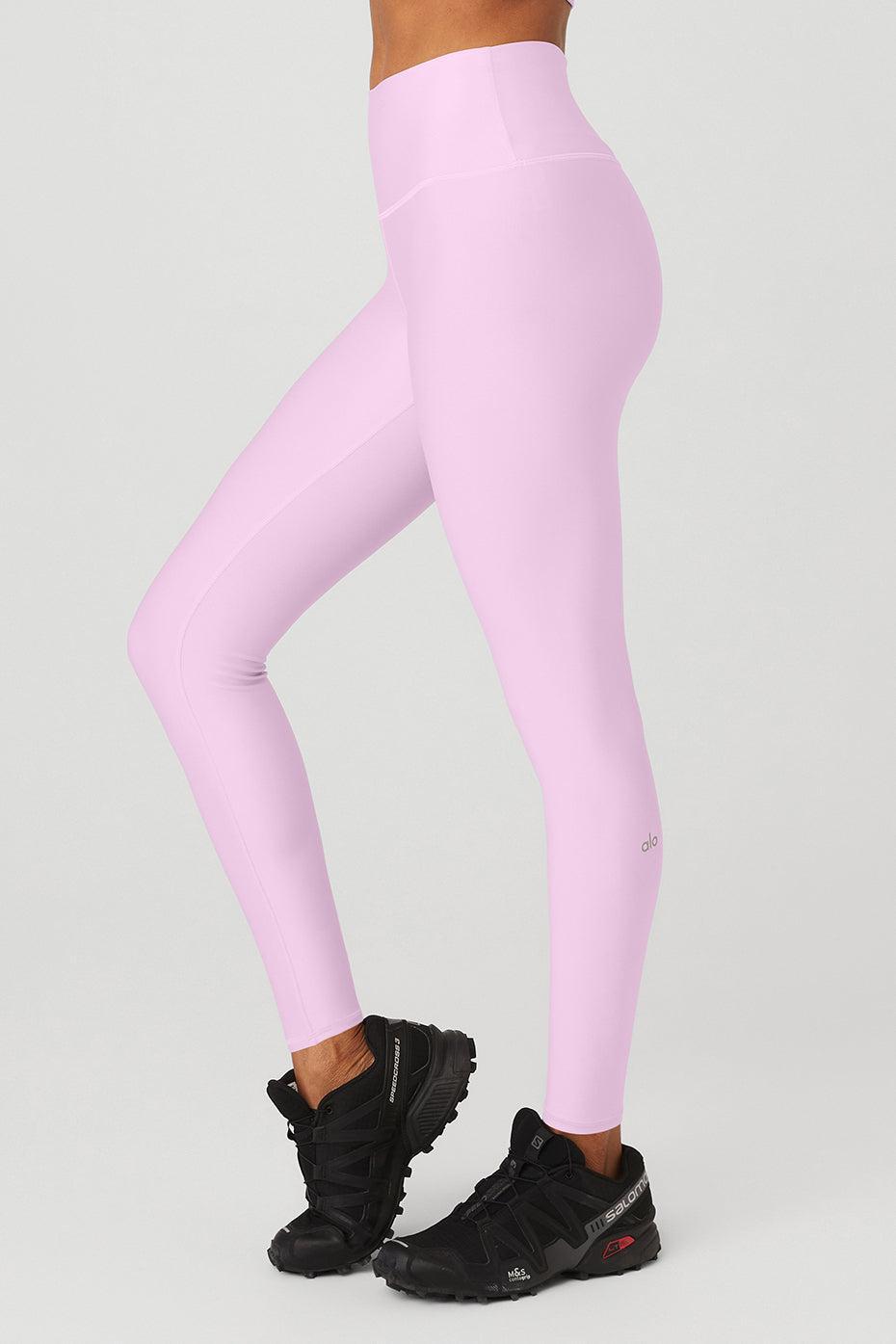 High-Waist Airlift Legging - Sugarplum Pink Female Product Image