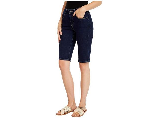 Levi's(r) Womens Bermuda Shorts (Rinse) Women's Shorts Product Image