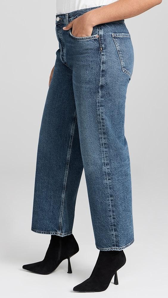 AGOLDE Ren: High Rise Wide Leg Jeans | Shopbop Product Image