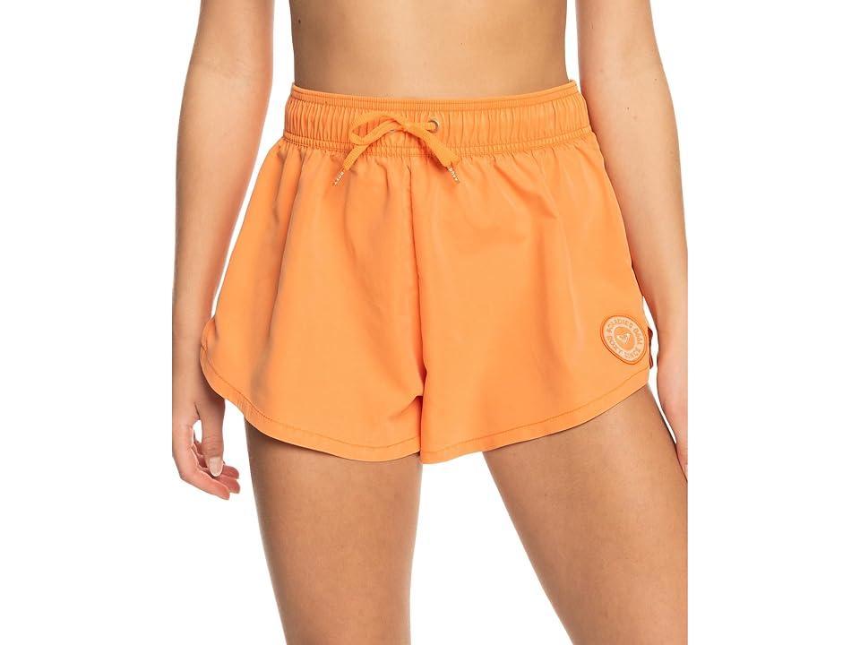 Roxy No Bad Waves Boardshorts (Autumn Sunset) Women's Swimwear Product Image