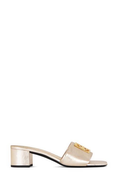 Givenchy 4G Block Heel Slide Sandal Product Image