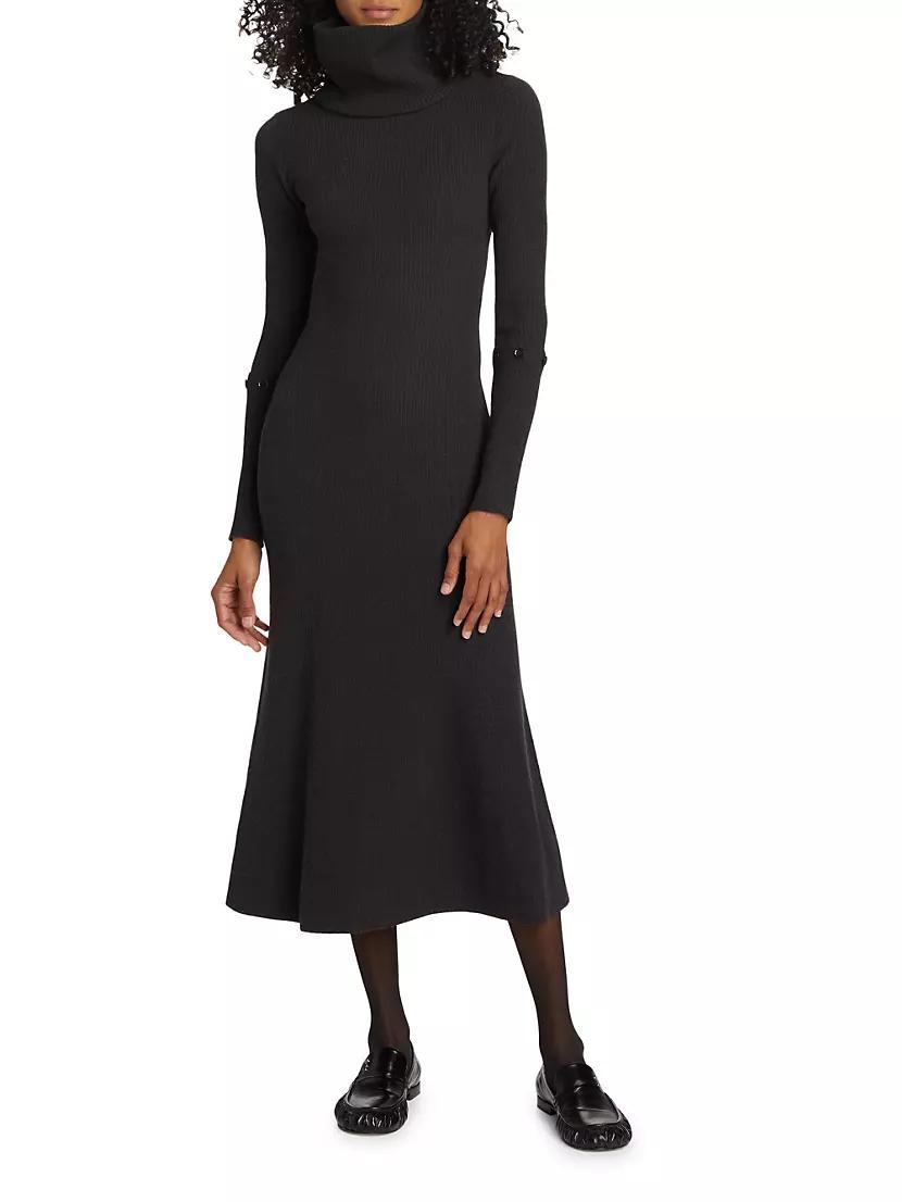 Jocelyn Ribbed Fit & Flare Dress Product Image