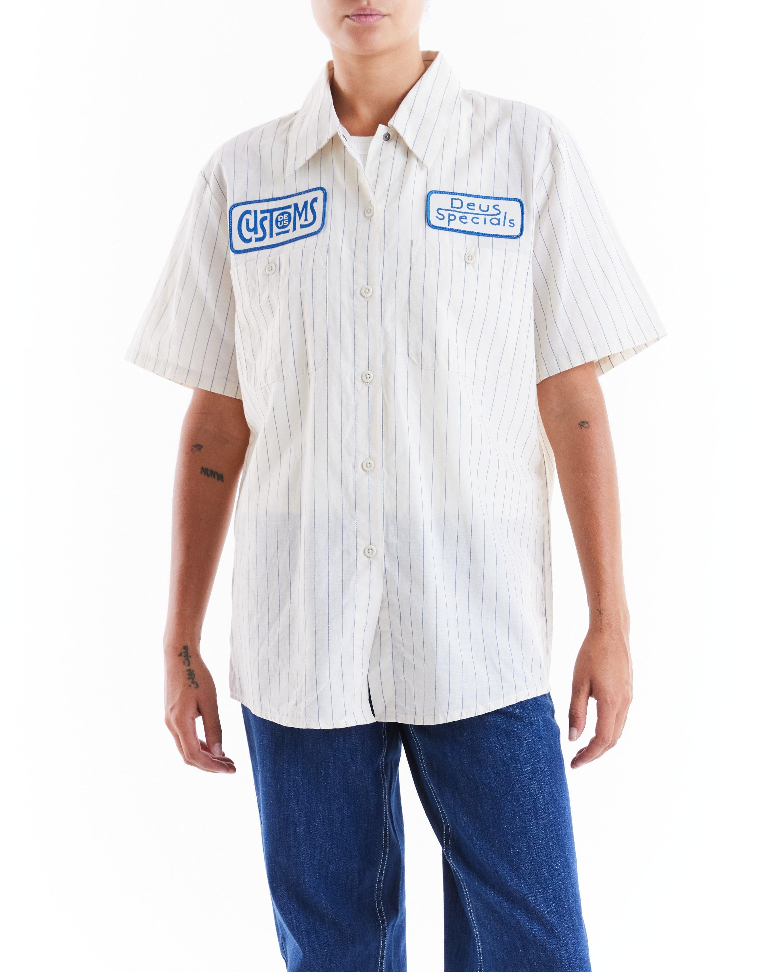 9 To 5 Shirt - Dirty White Product Image