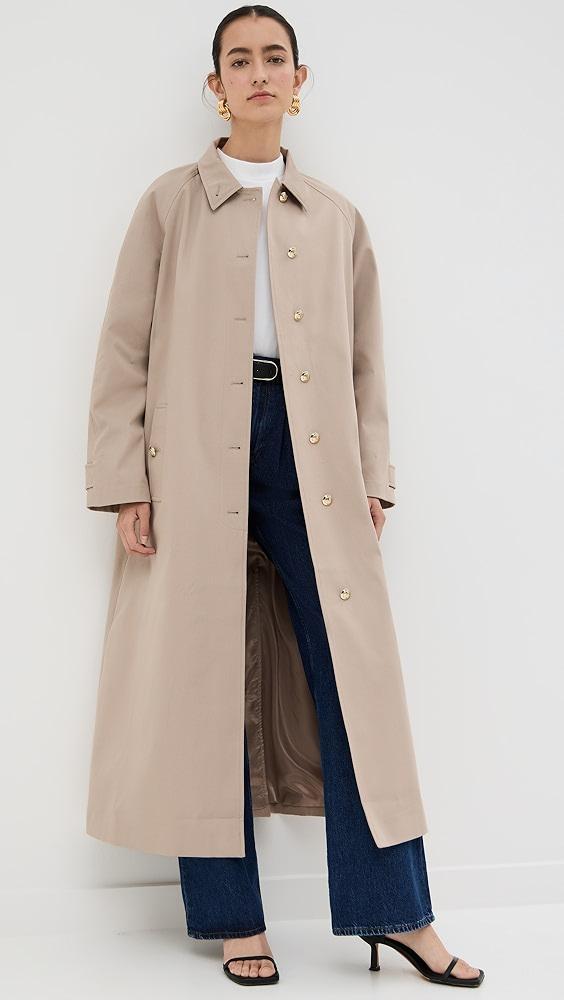 ANINE BING Randy Maxi Trench Coat | Shopbop Product Image