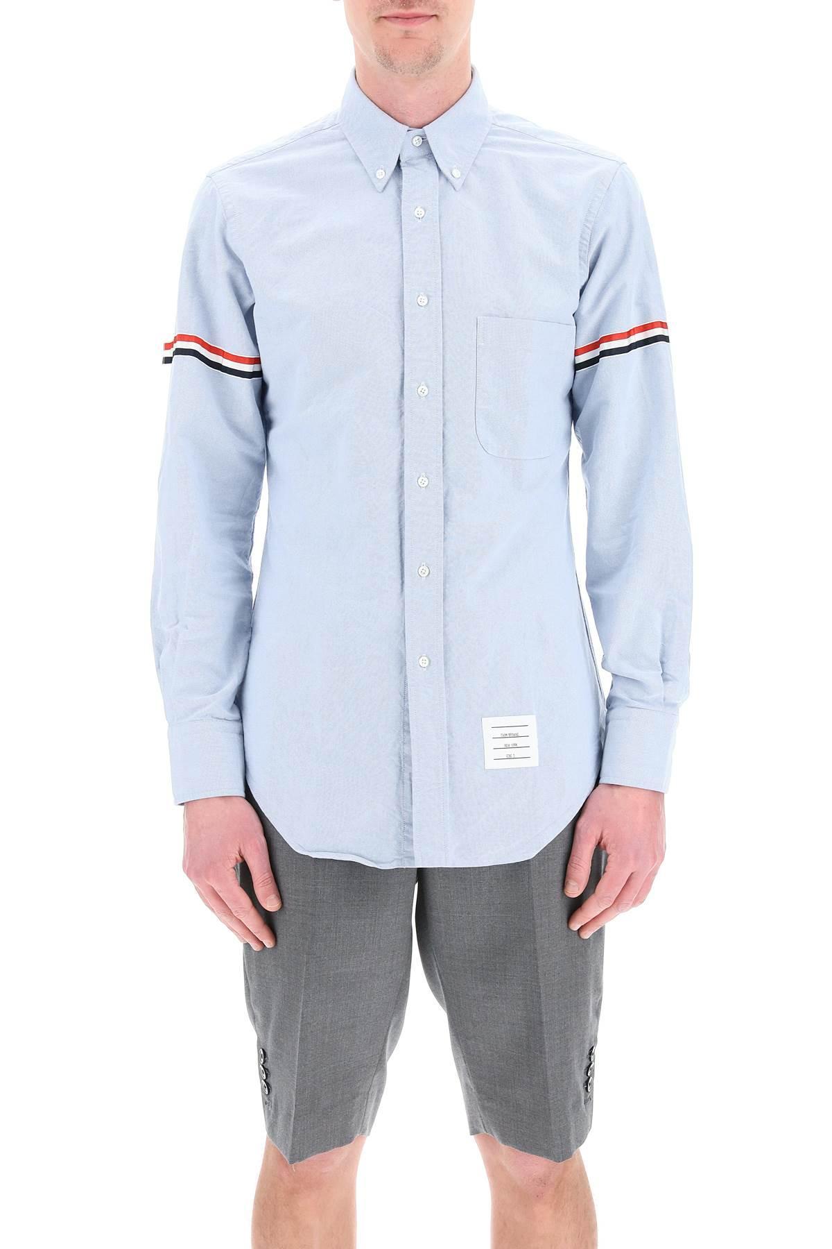 THOM BROWNE Shirts In Blue Product Image