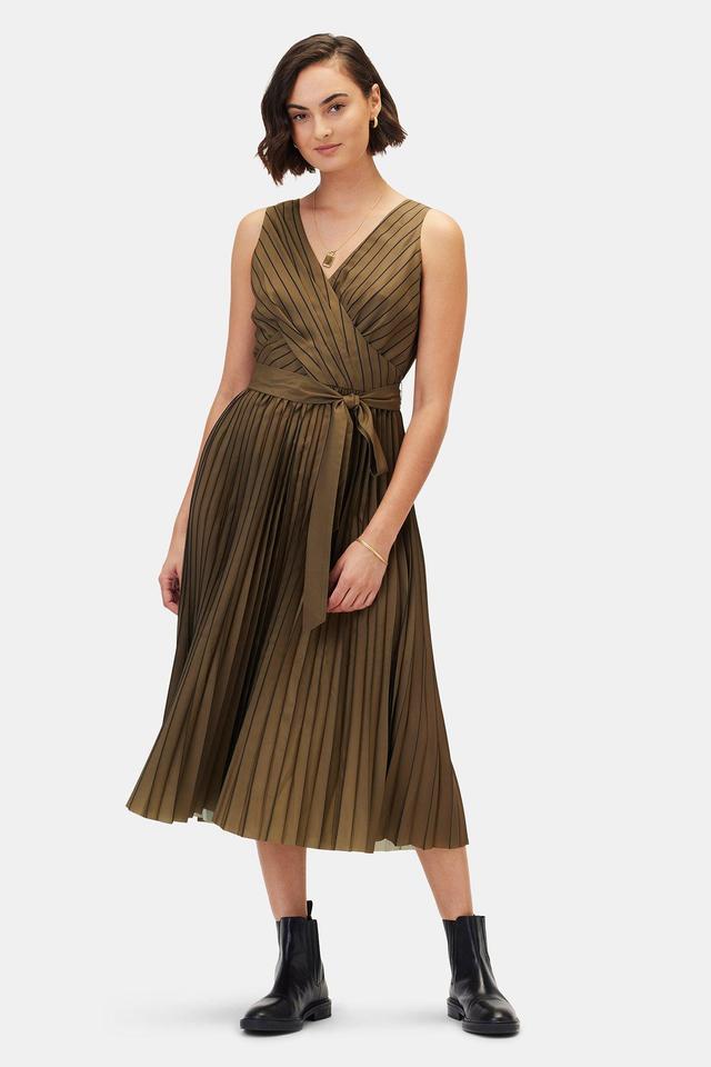 Cambria Dress - Bronzed Olive Product Image